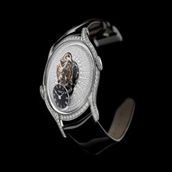 MB&F Legacy Machine FlyingT Black Lacquer Pavee 05.WSL.S2