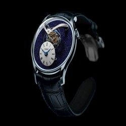 MB&F Legacy Machine Thunderdome The Hour Glass Tantalum / Aventurine 06.TAL.BLA