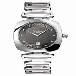 Glashutte Original Pavonina Date Stainless Steel / Grey / Bracelet 1-03-01-06-12-14
