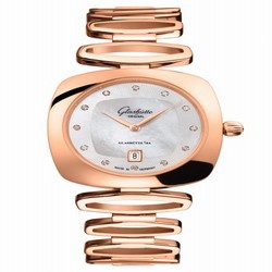 Glashutte Original Pavonina Date Red Gold / MOP / Bracelet 1-03-01-08-05-14