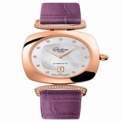 Glashutte Original Pavonina Date Red Gold / Diamond / MOP / Alligator 1-03-01-08-05-34