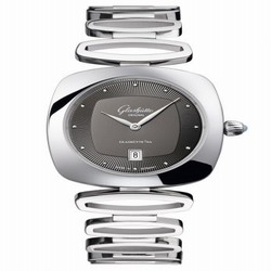 Glashutte Original Pavonina Date Stainless Steel / Grey / Bracelet 1-03-01-14-02-14