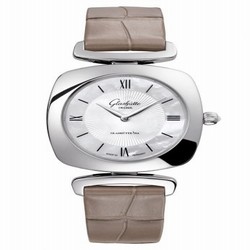 Glashutte Original Pavonina Stainless Steel / MOP / Alligator 1-03-02-05-02-30