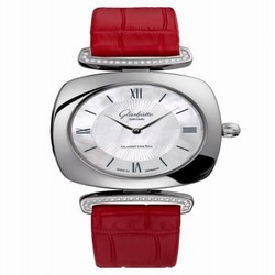 Glashutte Original Pavonina Stainless Steel / Diamond / MOP / Alligator 1-03-02-05-12-30