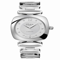 Glashutte Original Pavonina Stainless Steel / Silver / Bracelet 1-03-02-12-12-14