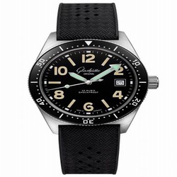 Glashutte Original SeaQ 1969 Date Stainless Steel / Black / Rubber / Pin 1-39-11-01-80-06