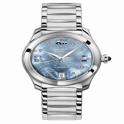Glashutte Original Lady Serenade Stainless Steel / Blue MOP - Index Line / Bracelet 1-39-22-11-02-34