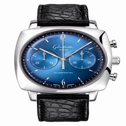 Glashutte Original Sixties Square Chronograph Stainless Steel / Ocean 1-39-34-22-32-04