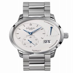 Glashutte Original PanoReserve Stainless Steel / Silver / Bracelet 1-65-01-22-12-24