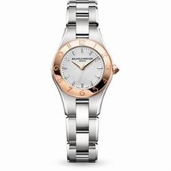 Baume & Mercier Linea 27mm Quartz Red Gold Bezel 10014