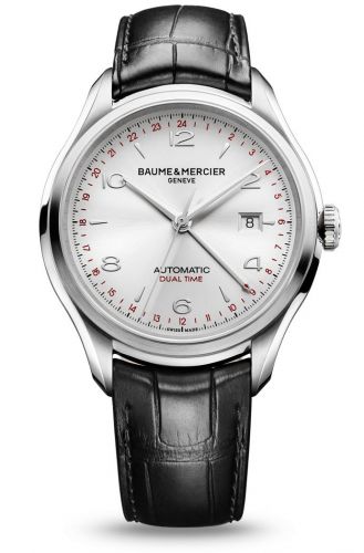 Baume & Mercier Clifton GMT Silver 10112