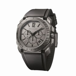 Bulgari Octo Velocissimo Titanium / Grey / Rubber 102859