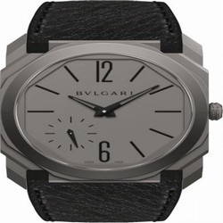 Bulgari Octo Finissimo Automatic Titanium / Grey / Calf 103426