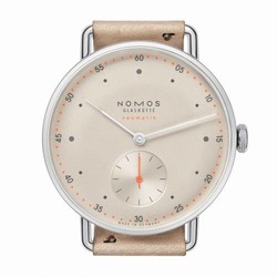 Nomos Glashutte Metro Neomatik Champagner 1st Edition 1105