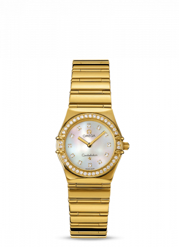 Omega Constellation Quartz 25.5 My Choice Yellow Gold / Diamond / MOP 1154.75.00