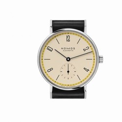 Nomos Glashutte Tangente 33 A Century of Bauhaus Yellow 122.S2