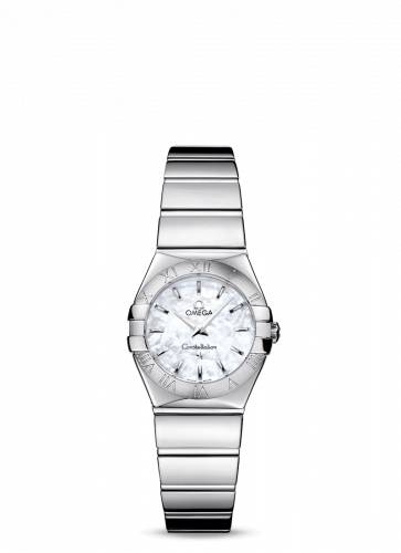 Omega Constellation Quartz 24 Polished Stainless Steel / MOP 123.10.24.60.05.002