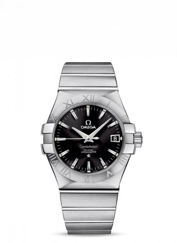 Omega Constellation Co-Axial 35 Stainless Steel / Black 123.10.35.20.01.001