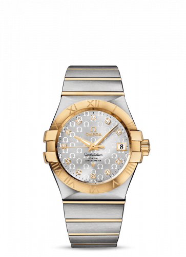 Omega Constellation Co-Axial 35 Stainless Steel / Yellow Gold / Silver Omega 123.20.35.20.52.004