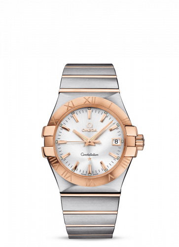 Omega Constellation Quartz 35 Stainless Steel / Red Gold / Silver 123.20.35.60.02.001