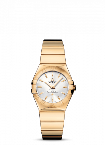 Omega Constellation Quartz 27 Polished Yellow Gold / Silver 123.50.27.60.02.004
