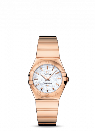 Omega Constellation Quartz 27 Polished Red Gold / MOP 123.50.27.60.05.003