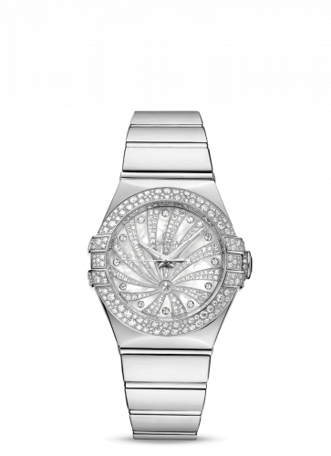 Omega Constellation Co-Axial 31 White Gold / Snow / Diamond Supernova 123.55.31.20.55.011