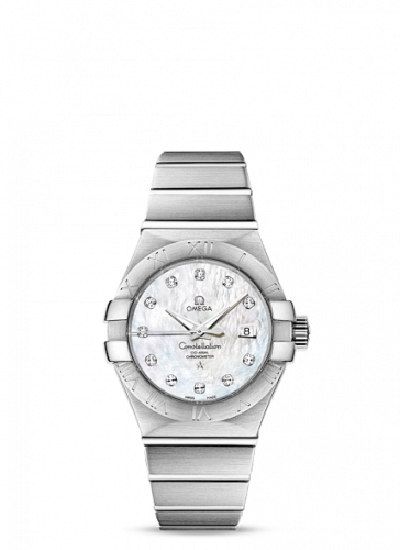 Omega Constellation Co-Axial 31 Stainless Steel / MOP 123.10.31.20.55.001