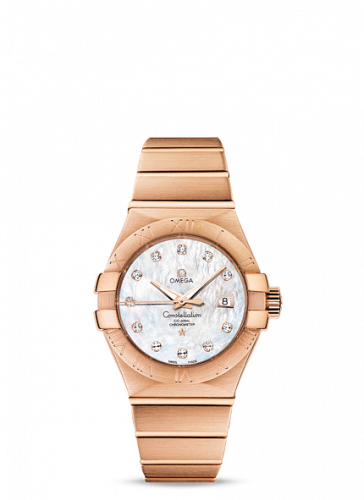 Omega Constellation Co-Axial 31 Red Gold / MOP 123.50.31.20.55.001