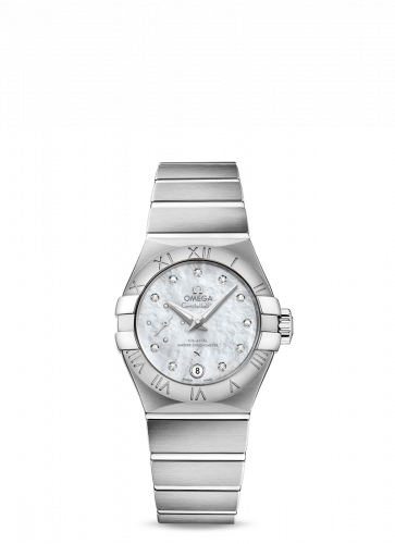 Omega Constellation Co?Axial Master Chronometer 27 Small Seconds Stainless Steel / MOP 127.10.27.20.55.001