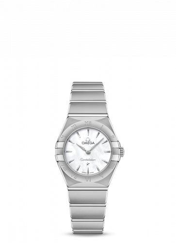 Omega Constellation Manhattan 25 Quartz Stainless Steel / MOP 131.10.25.60.05.001