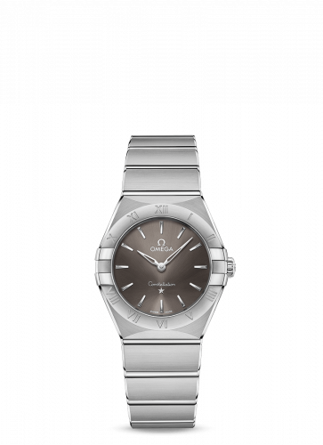 Omega Constellation Manhattan 28 Quartz Stainless Steel / Grey 131.10.28.60.06.001