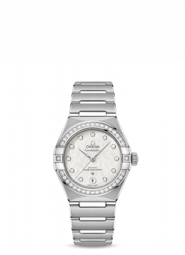 Omega Constellation Manhattan 29 Co-Axial Master Chronometer Stainless Steel / Silk Diamond / Diamond 131.15.29.20.52.001
