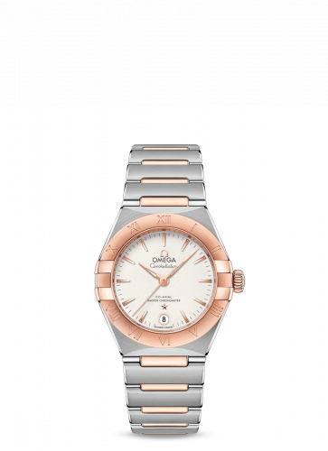 Omega Constellation Manhattan 29 Co-Axial Master Chronometer Stainless Steel / Sedna Gold / Silver 131.20.29.20.02.001