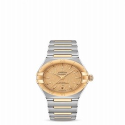 Omega Constellation Manhattan 29 Co-Axial Master Chronometer Stainless Steel / Yellow Gold / Champagne Silk 131.20.29.20.08.001