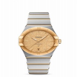 Omega Constellation Quartz 36 Stainless Steel / Yellow Gold / Silver / Bracelet 131.20.36.60.08.001