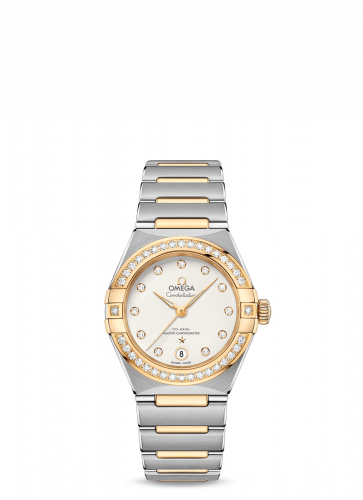Omega Constellation Manhattan 29 Co-Axial Master Chronometer Stainless Steel / Yellow Gold / Silver Diamond / Diamond 131.25.29.20.52.002