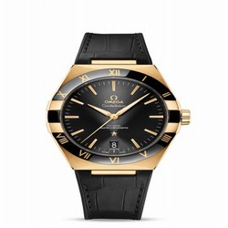 Omega Constellation Master Chronometer 41 Yellow Gold / Ceramic / Black 131.63.41.21.01.001