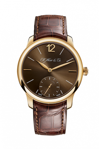 H. Moser & Cie Endeavour Small Seconds, Rose Gold, Marrone Dial 1321-0102