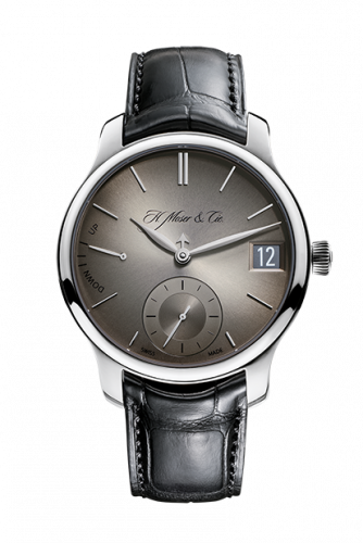 H. Moser & Cie Endeavour Perpetual Calendar, White Gold, Fume Dial 1341-0205