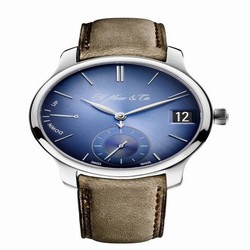 H. Moser & Cie Endeavour Perpetual Calendar, Funky Blue 1341-0207