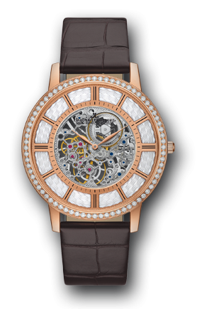 Jaeger-LeCoultre Master Ultra Thin Squelette Red Gold Diamond 1342501