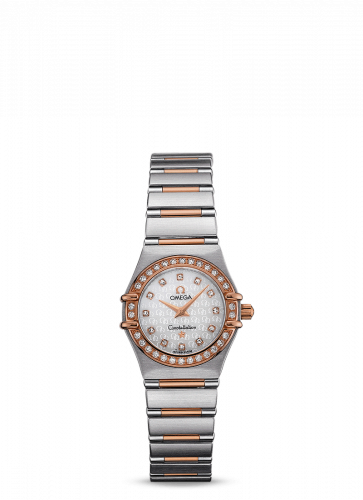 Omega Constellation Quartz 22.5 '95 Stainless Steel / Red Gold / Diamond / MOP 1360.75.00