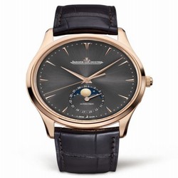 Jaeger-LeCoultre Master Ultra Thin Moon Pink Gold / Grey / Boutique Edition 136255J