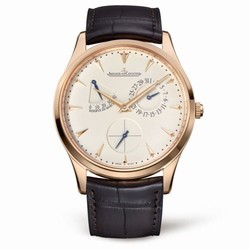 Jaeger-LeCoultre Master Ultra Thin Reserve de Marche Pink Gold / Eggshell / Alligator 1372520