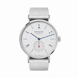 Nomos Glashutte Tangente Neomatik 39 Red Dot 2019 Commemorative Edition Silver 140.S4