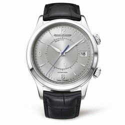 Jaeger-LeCoultre Master Memovox Stainless Steel / Silver / Alligator 1418430