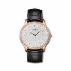 Jaeger-LeCoultre Master Ultra Thin Pink Gold Diamond 1452507