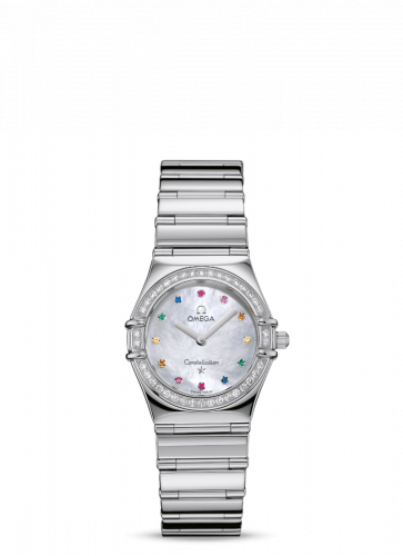 Omega Constellation Quartz 25.5 My Choice Stainless Steel / Diamond / MOP Iris 1475.79.00