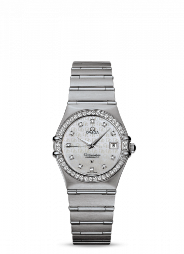 Omega Constellation Automatic 27.5 '95 Stainless Steel / Diamond / Silver Omega 1498.75.00